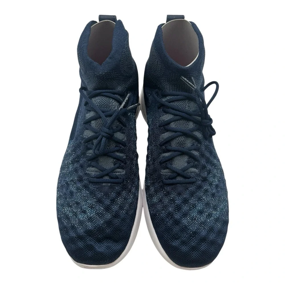 Nike Lunar Magista II Flyknit FC‎ Shoes Mens 10 College Navy Sneakers 876385-400